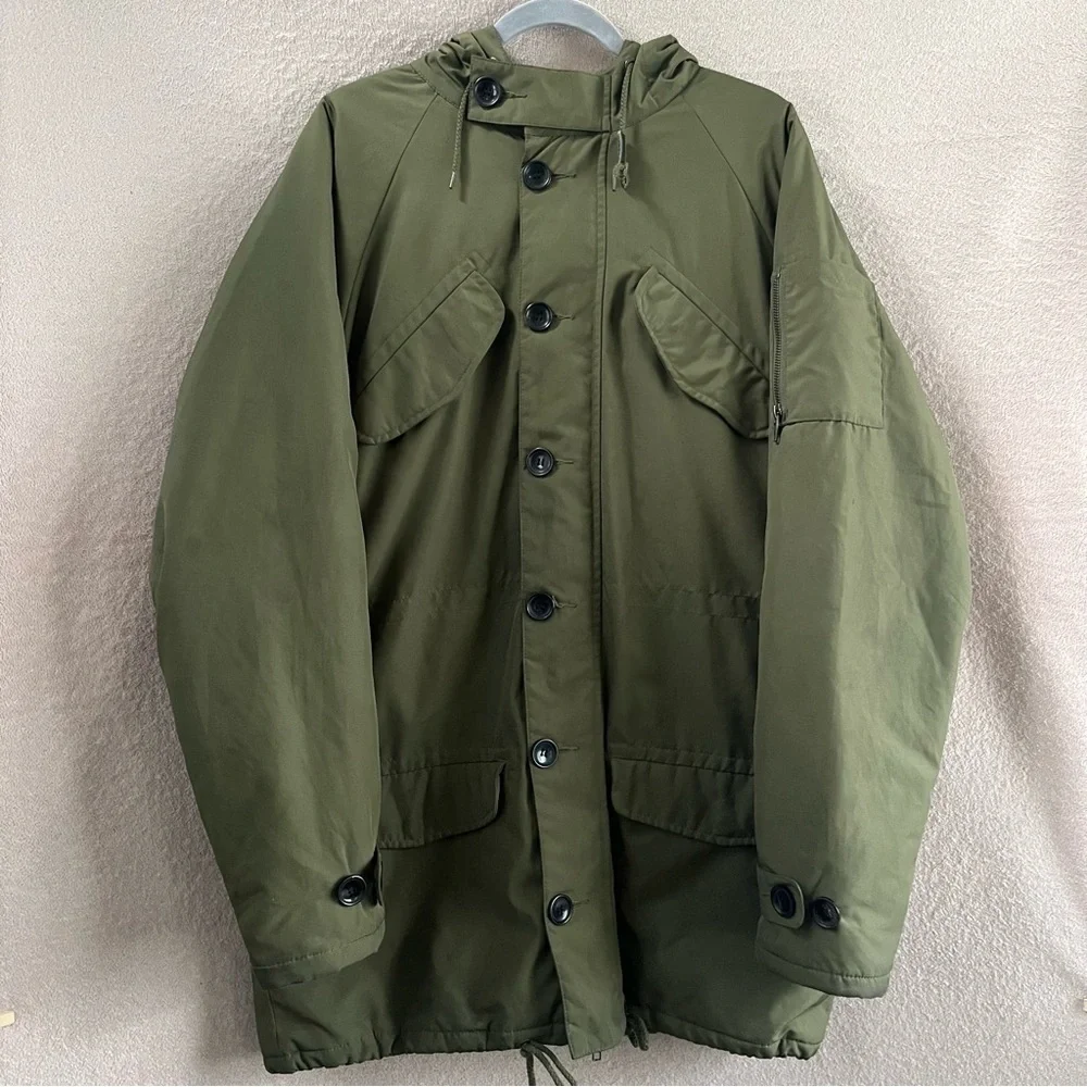 Burton Analog AG Parka Insulated Coat Men’s L Army Green Snowboarding Ski Snow